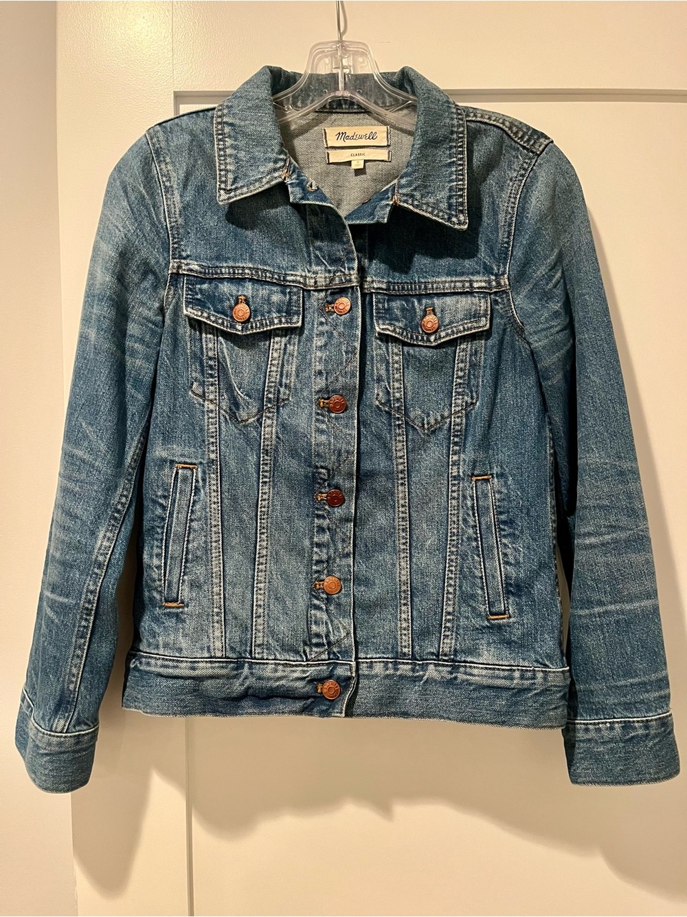 Madewell Light Blue Denim Trucker Jacket